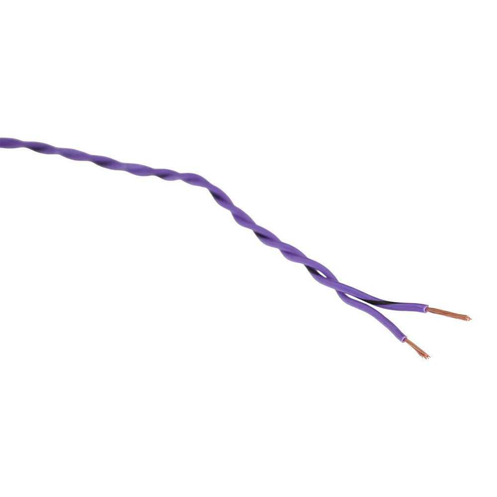 Auto-Connect Verdrilltes OFC-Lautsprecherkabel 2x0.5 mm², lila Laufmeter