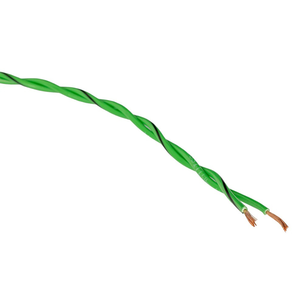 Auto-Connect verdrilltes Lautsprecherkabel 2x0.8mm² grün, Preis pro Meter