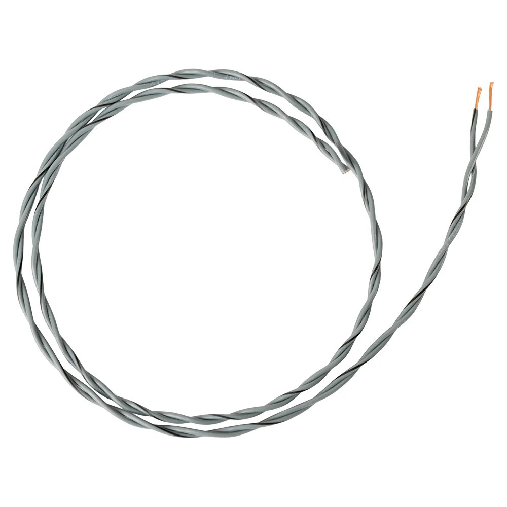 Auto-Connect verdrilltes Lautsprecherkabel 2x0.8mm² grau, Preis pro Meter