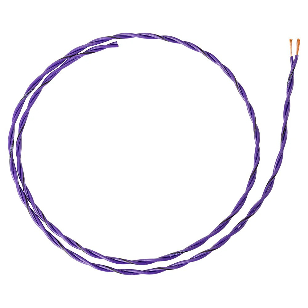 Auto-Connect verdrilltes Lautsprecherkabel 2x0.8mm² lila, Preis pro Meter