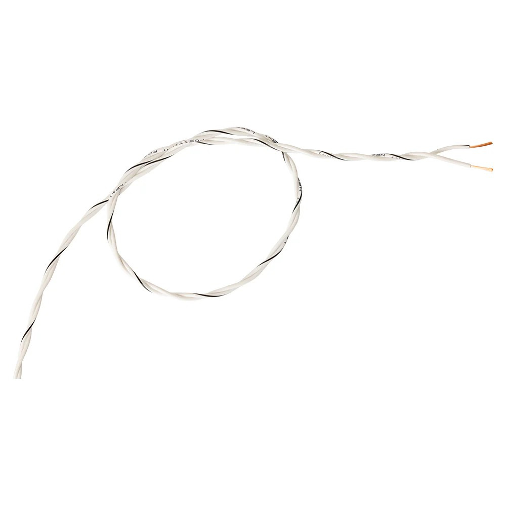 Auto-Connect verdrilltes Lautsprecherkabel 2x0.8mm² weiß, Preis pro Meter