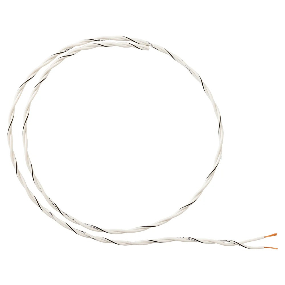 Auto-Connect verdrilltes Lautsprecherkabel 2x0.8mm² weiß, Preis pro Meter