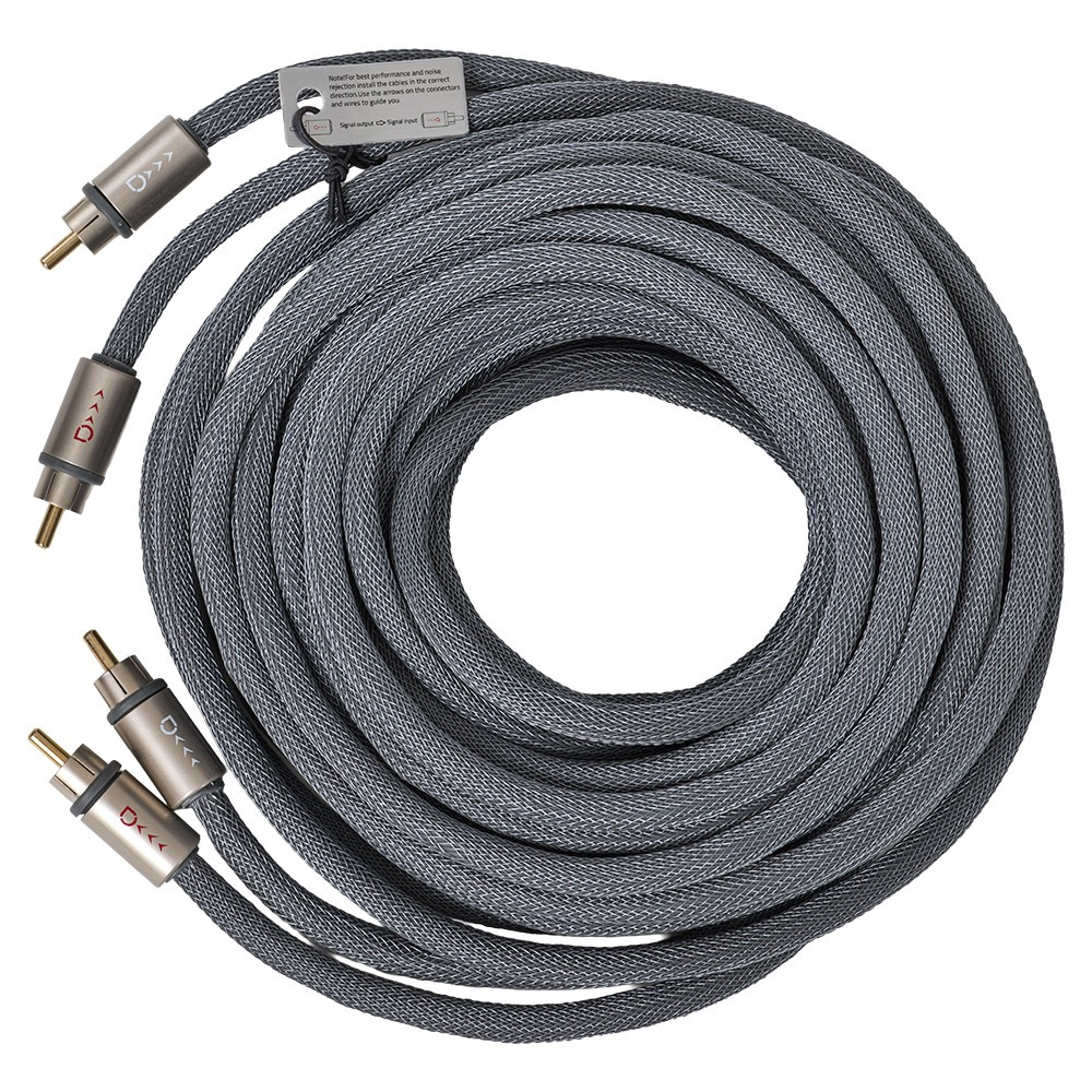 Auto-Connect verdrilltes Cinchkabel 5,5 Meter, Level 3