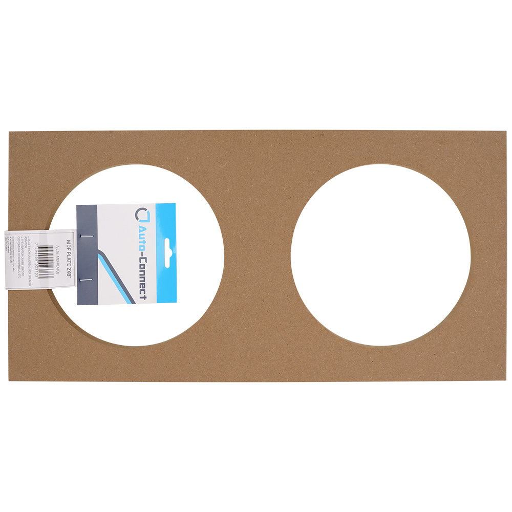 MDF-Montageplatte, 2x8 Zoll