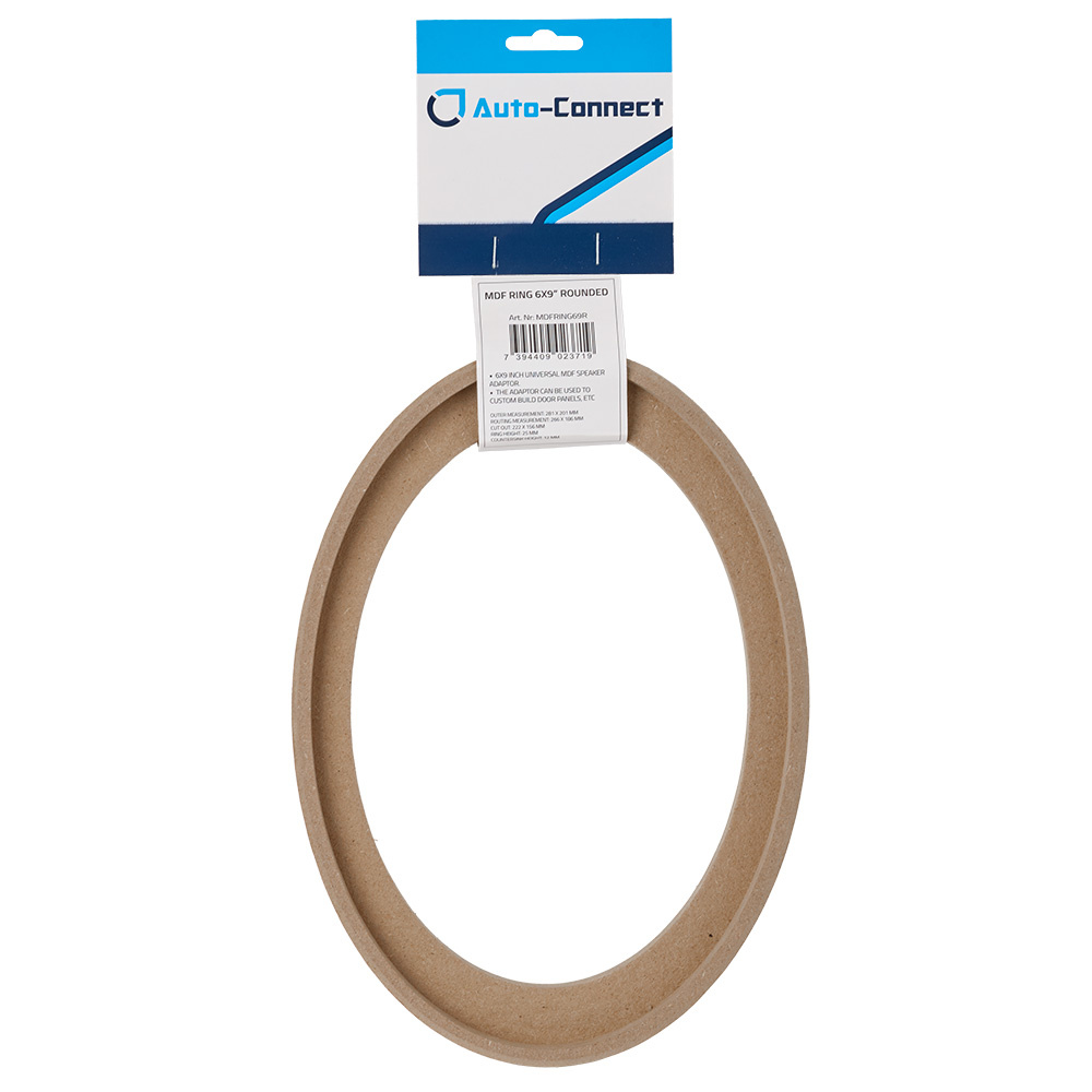 MDF-Ring, oval 6x9 Zoll