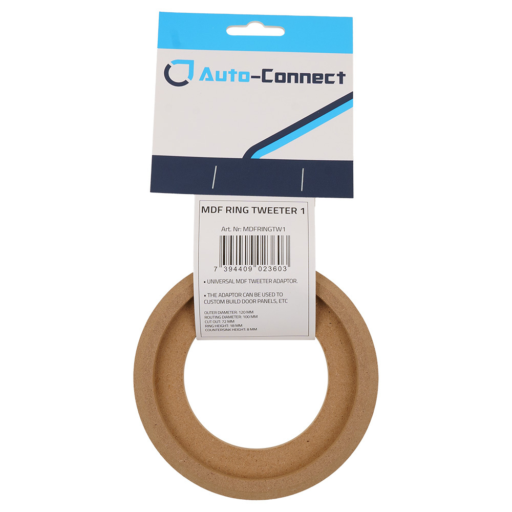 MDF-Ring für Hochtöner, 72 mm