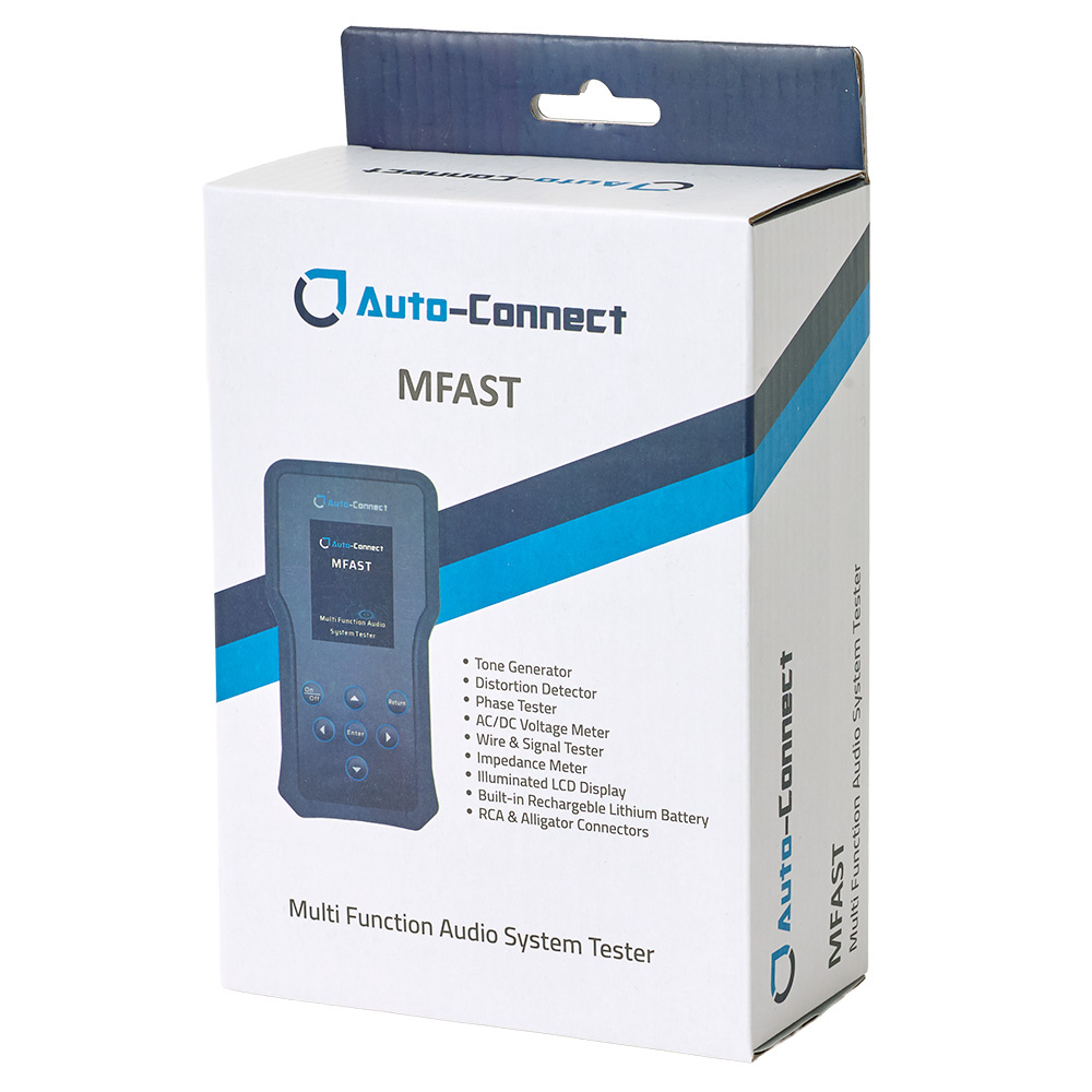 Auto-Connect MFAST, Test- und Messwerkzeug für Kabel und Audio
