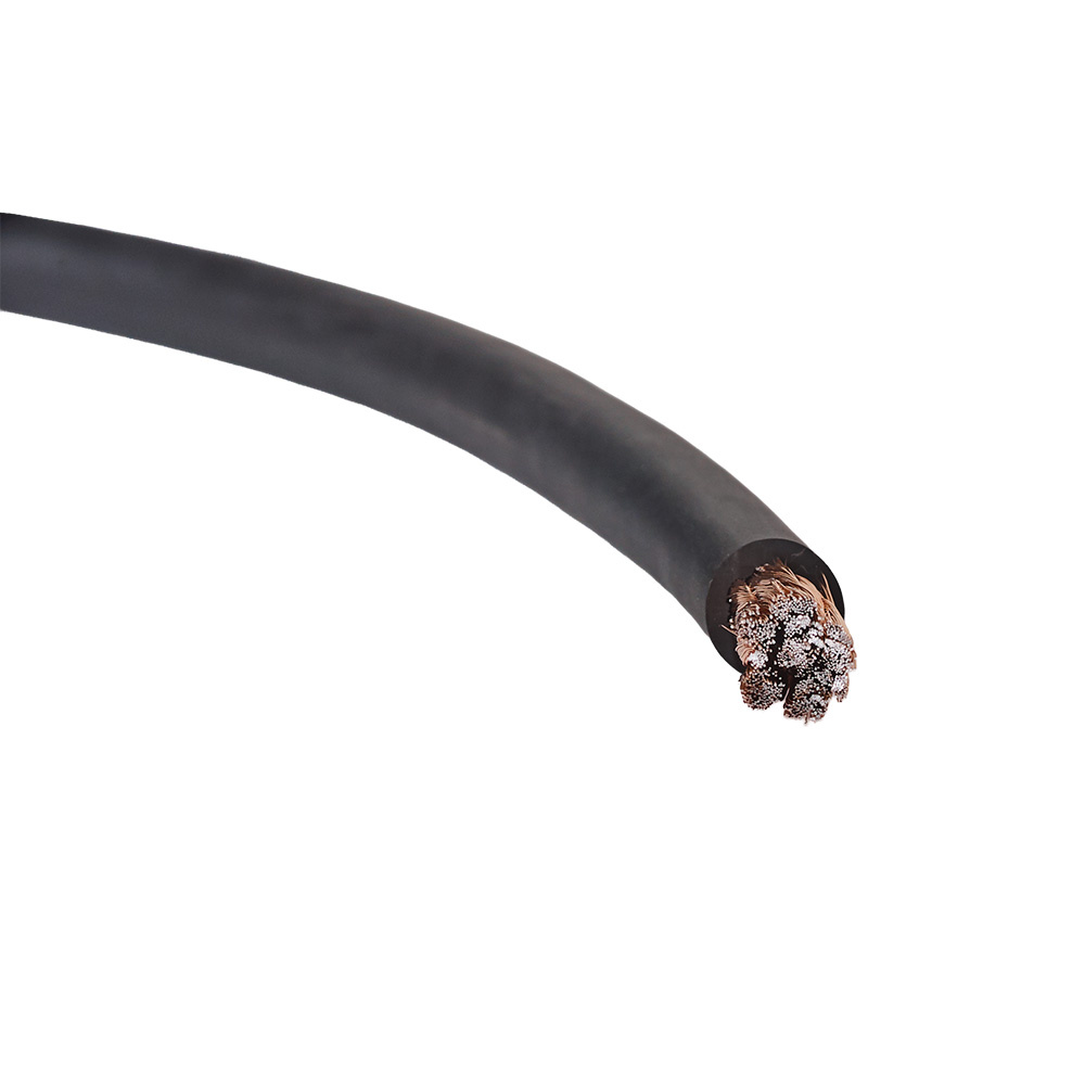 Auto-Connect schwarzes Stromkabel CCA 21.6mm², Meterware