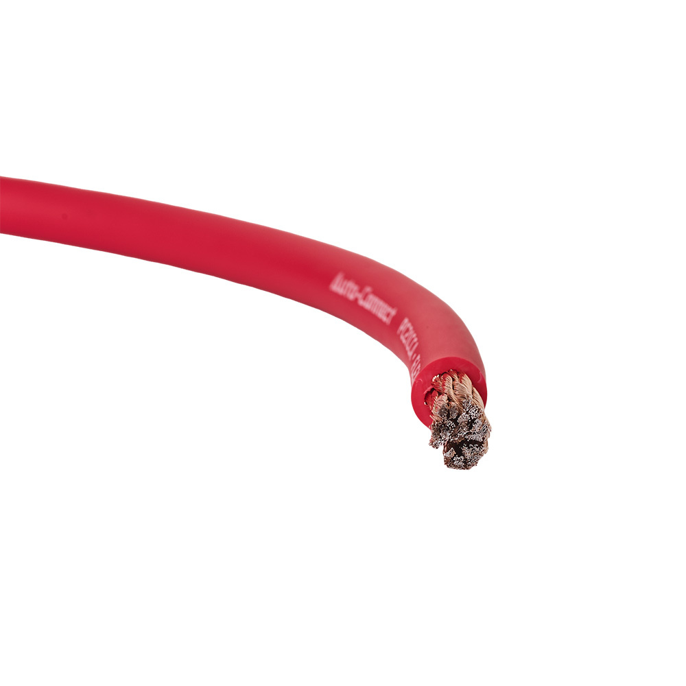 Auto-Connect rotes Stromkabel CCA 21.6mm², Meterware