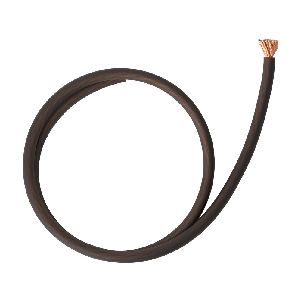 Auto-Connect schwarzes Stromkabel OFC 21.6mm², Meterware