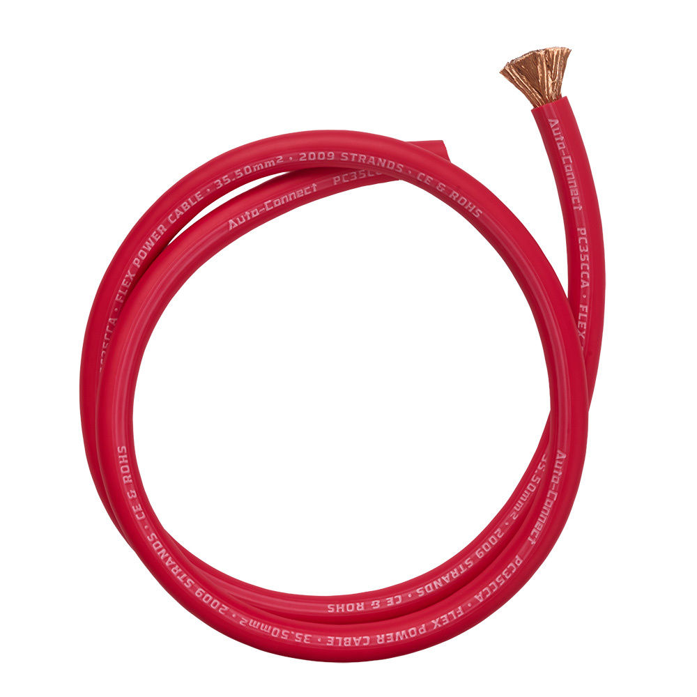 Auto-Connect rotes Stromkabel CCA 35.5mm², Meterware