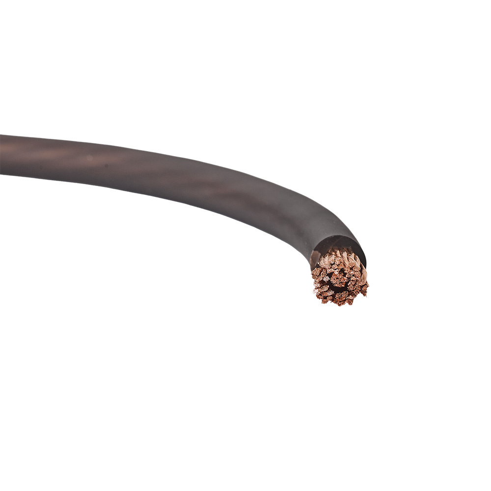 Auto-Connect schwarzes Stromkabel OFC 35.5mm², Meterware