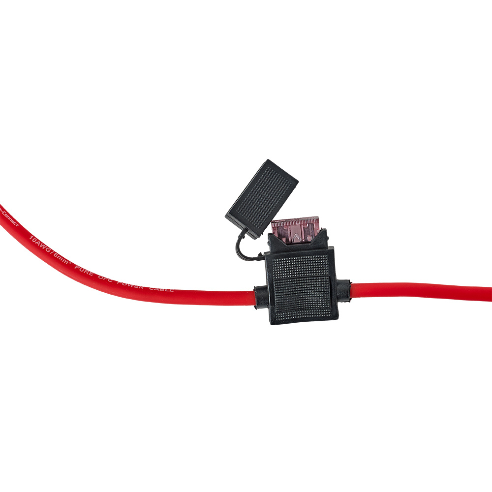 Auto-Connect OFC 6 mm² Stromkabel-Kit, 6 m + 2,5 m