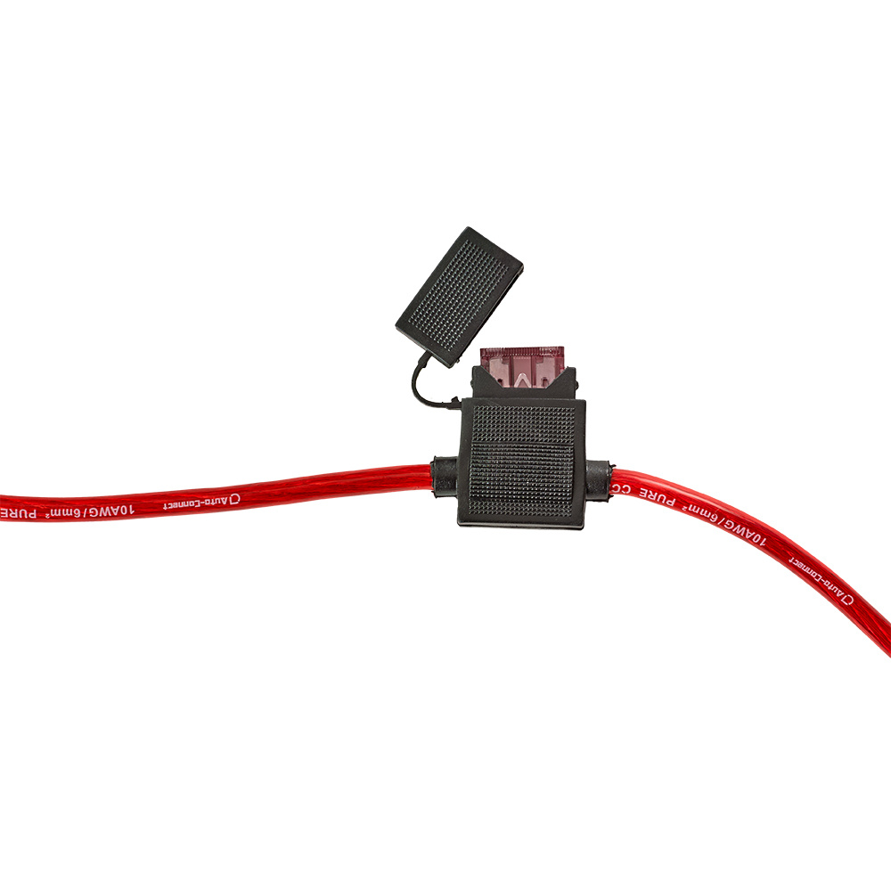 Auto-Connect CCA 6 mm² Stromkabel-Kit Mini, 1,5 m + 0,2 m