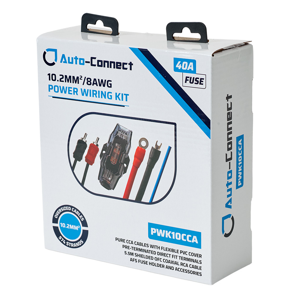 Auto-Connect Pure CCA Kabelkit, 10.2mm²