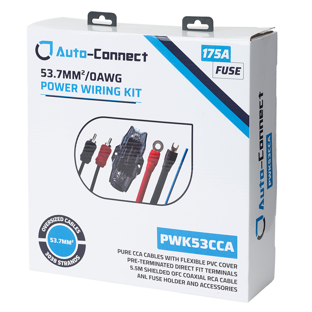 Auto-Connect Pure CCA Kabelkit, 53.7mm²
