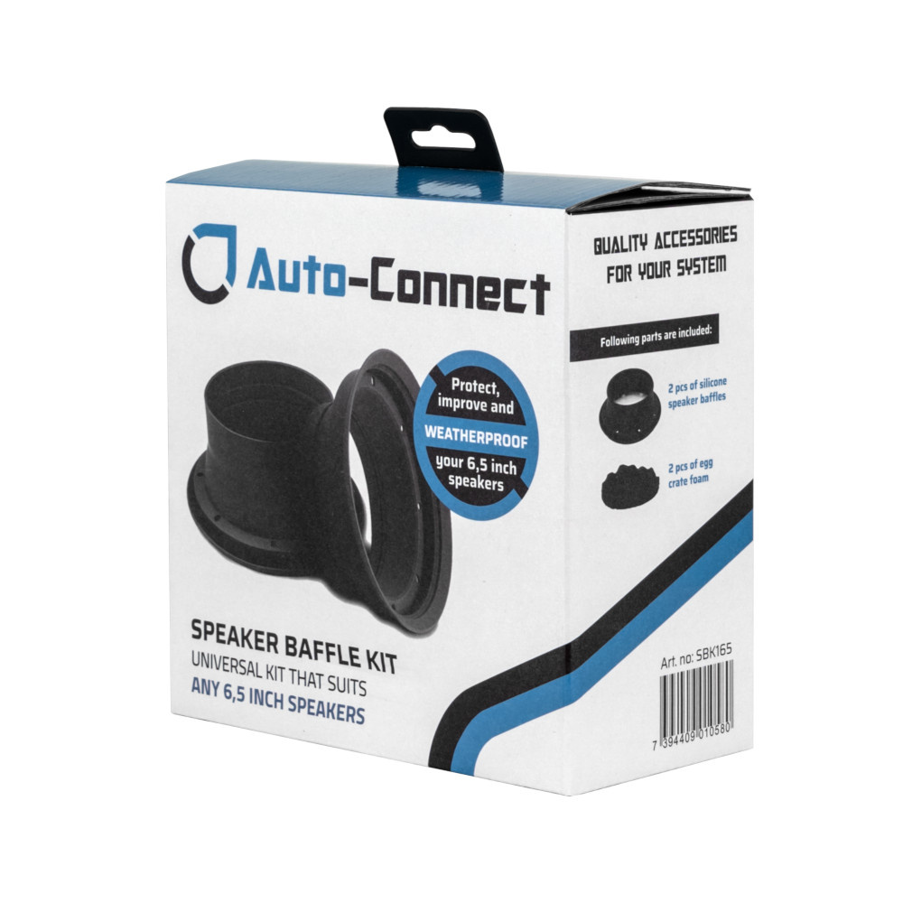 Auto-Connect Silicone Baffle Kit 6.5 Zoll