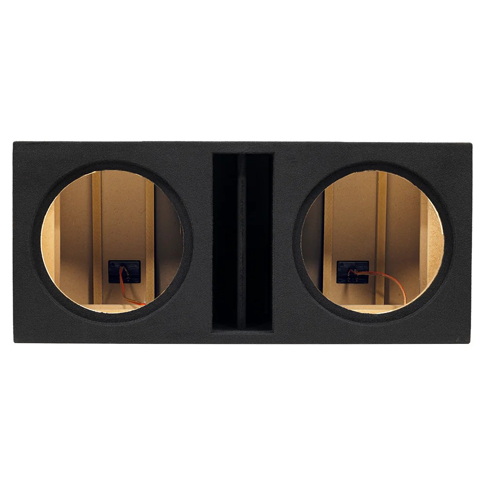 Auto-Connect 2x12 Zoll leere Bassbox für Tieftöner mit großen Körben