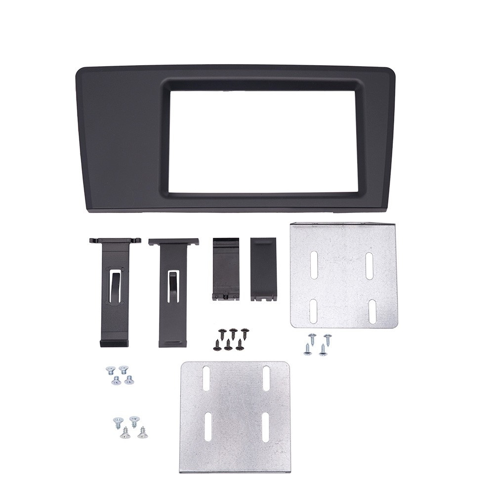 Montagerahmen 2-DIN für Volvo V70/S60 2000-2004, dunkelgrau