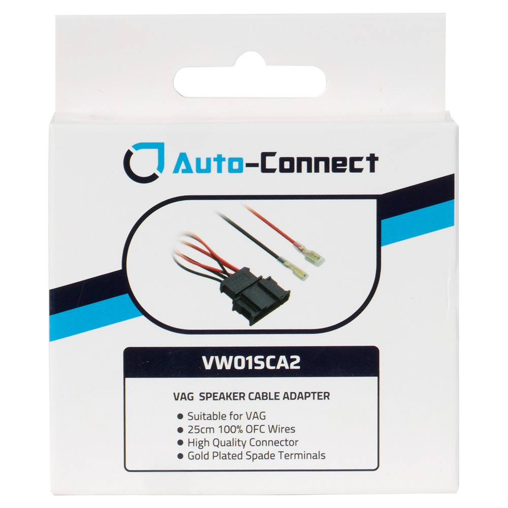Auto-Connect-Lautsprecherstecker für Volkswagen, Paar