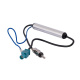 Antennenadapter Fakra - DIN mit aktiver Antenne