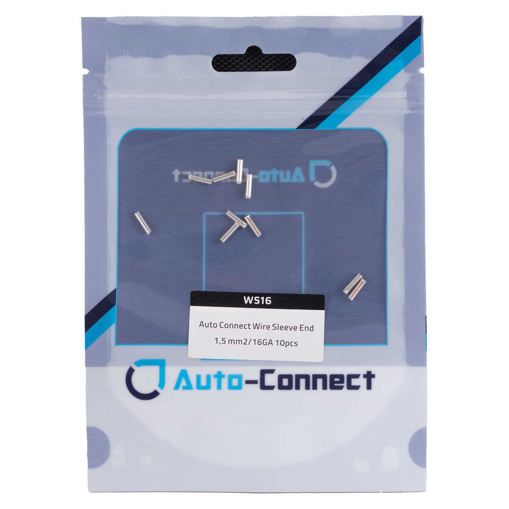 Auto-Connect 10er-Pack Kabelhülsen, 1,5 mm²-Kabel