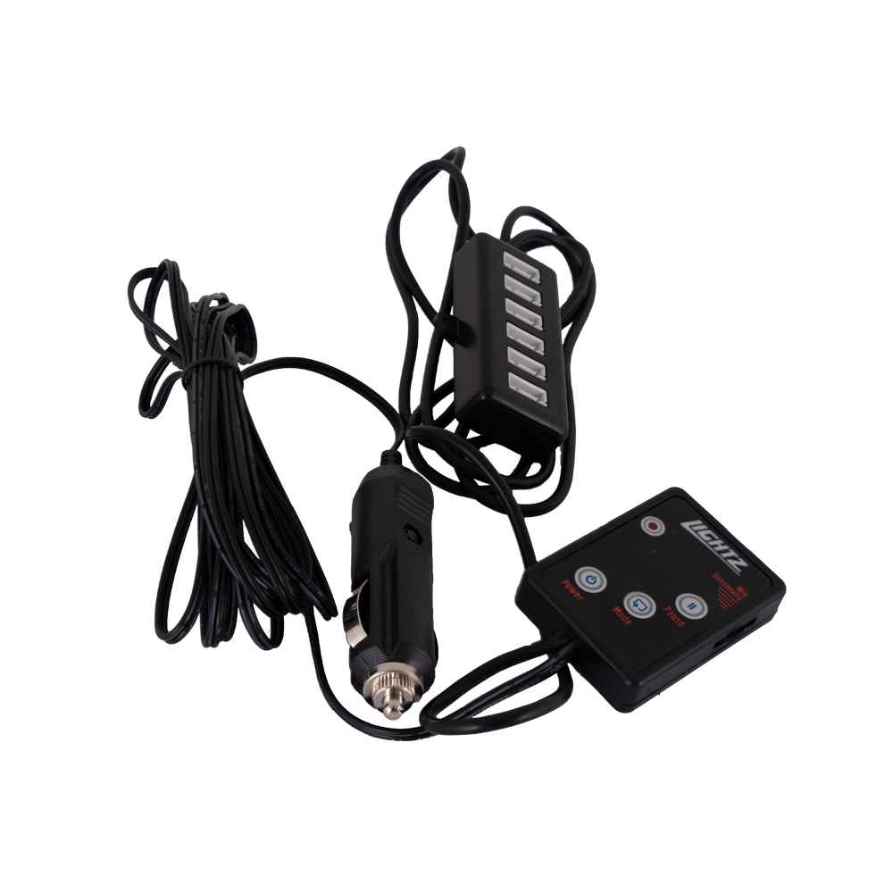 Lightz 4x12” LED-Innenbeleuchtung, mehrfarbig
