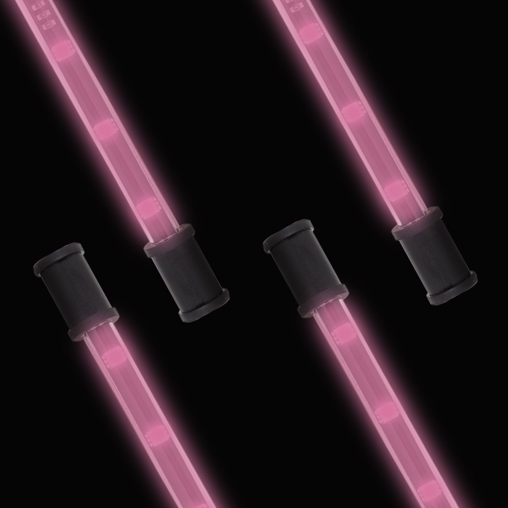Lightz 4x9” LED-Innenbeleuchtung, rosa Farbe