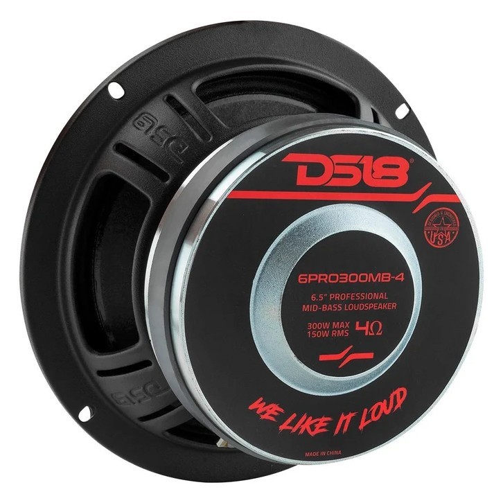 DS18 PRO-X6.4BM, 6,5-Zoll-Midbass, Stück