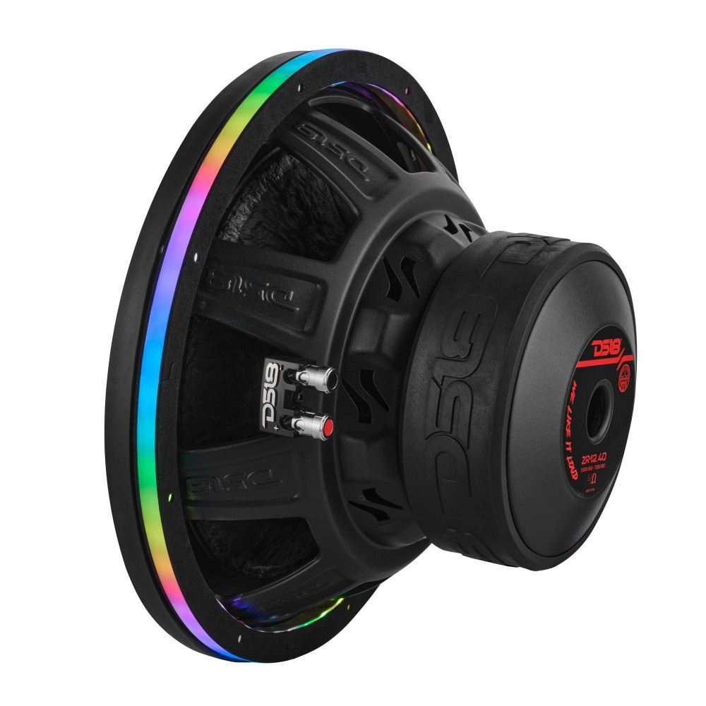 DS18 DLRING12, 12-Zoll digitale RGB-LED-Ring für Lautsprecher/Subwoofer