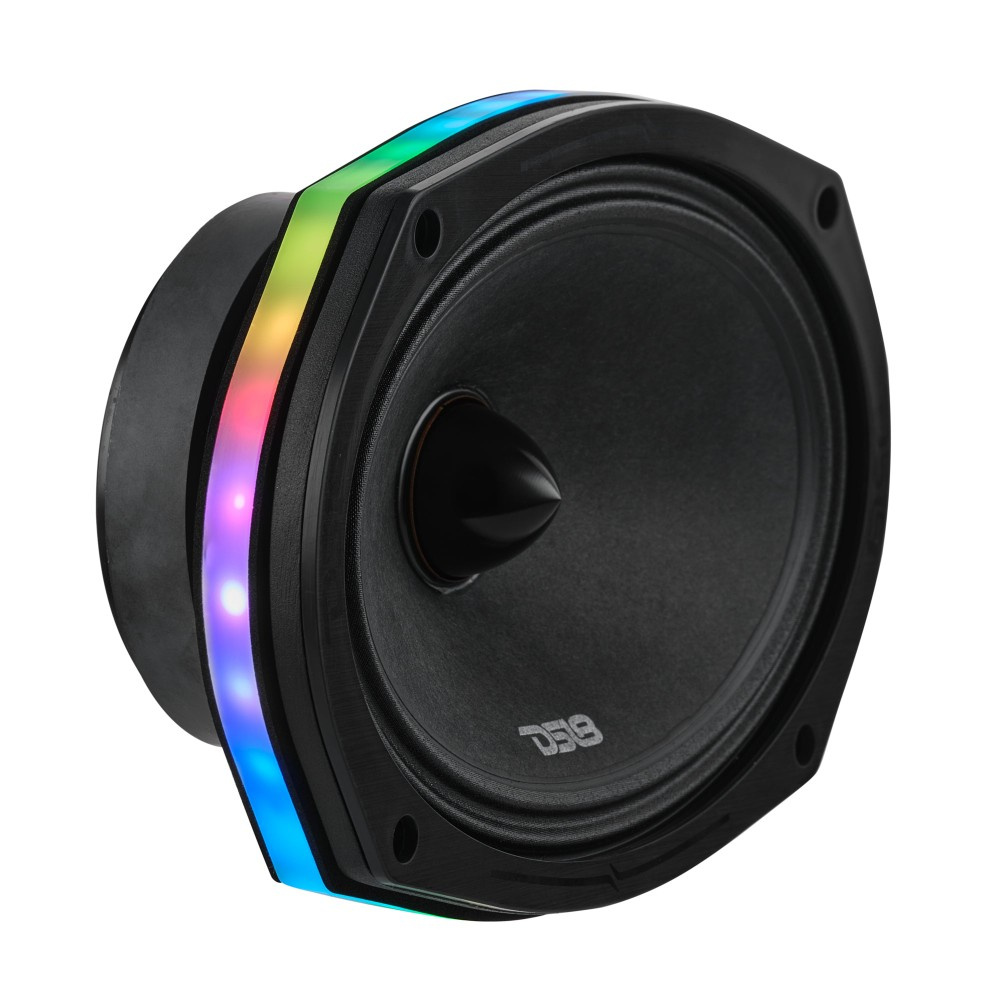 DS18 DLRING69, 6x9-Zoll digitaler RGB-LED-Ring für Lautsprecher/Subwoofer