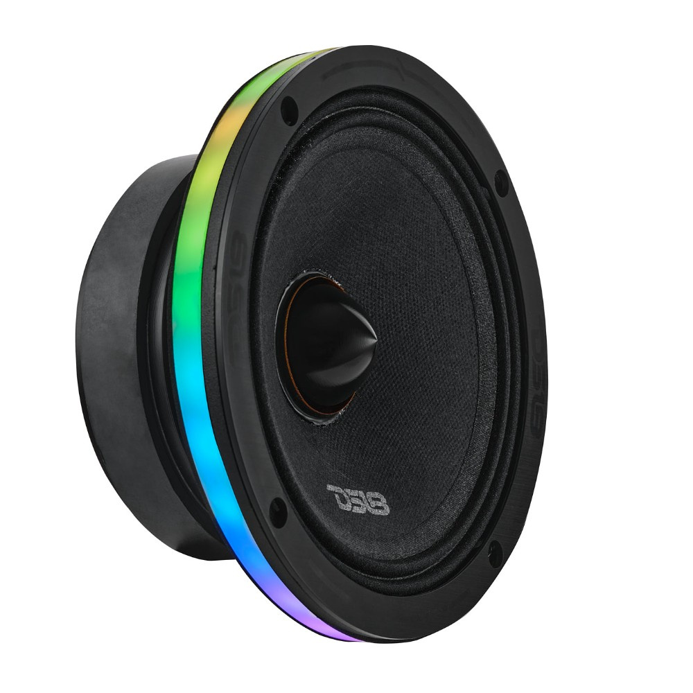 DS18 DLRING6, 6,5-Zoll digitaler RGB-LED-Ring für Lautsprecher/Subwoofer