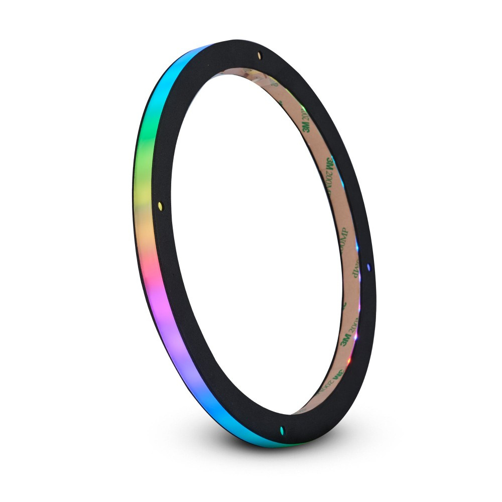 DS18 DLRING8, 8-Zoll digitaler RGB-LED-Ring für Lautsprecher/Subwoofer