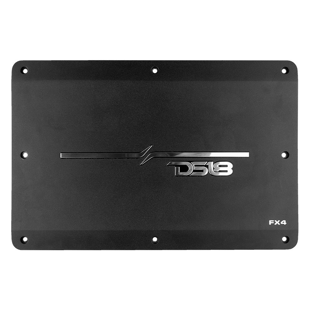 DS18 FX4, 4-Kanal-Verstärker mit LED und mehreren Einbaumöglichkeiten