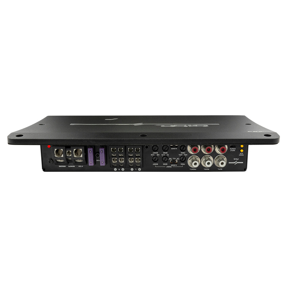 DS18 FX4, 4-Kanal-Verstärker mit LED und mehreren Einbaumöglichkeiten