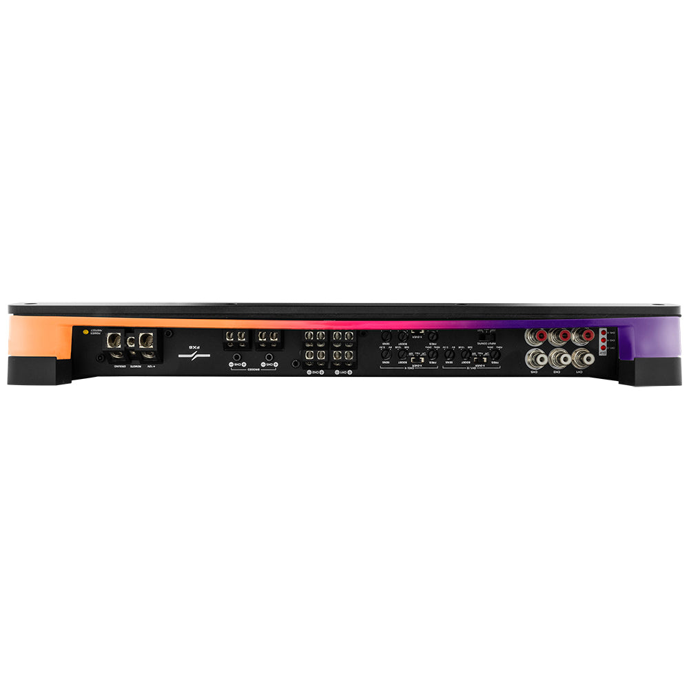DS18 FX6, 6-Kanal-Verstärker mit LED und mehreren Einbaumöglichkeiten
