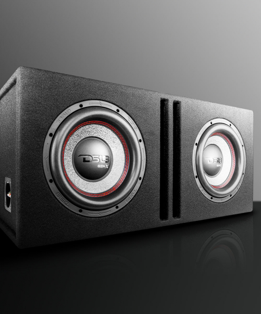 DS18 GEN-X210LD, belüftetes 2x10-Zoll-Subwoofergehäuse