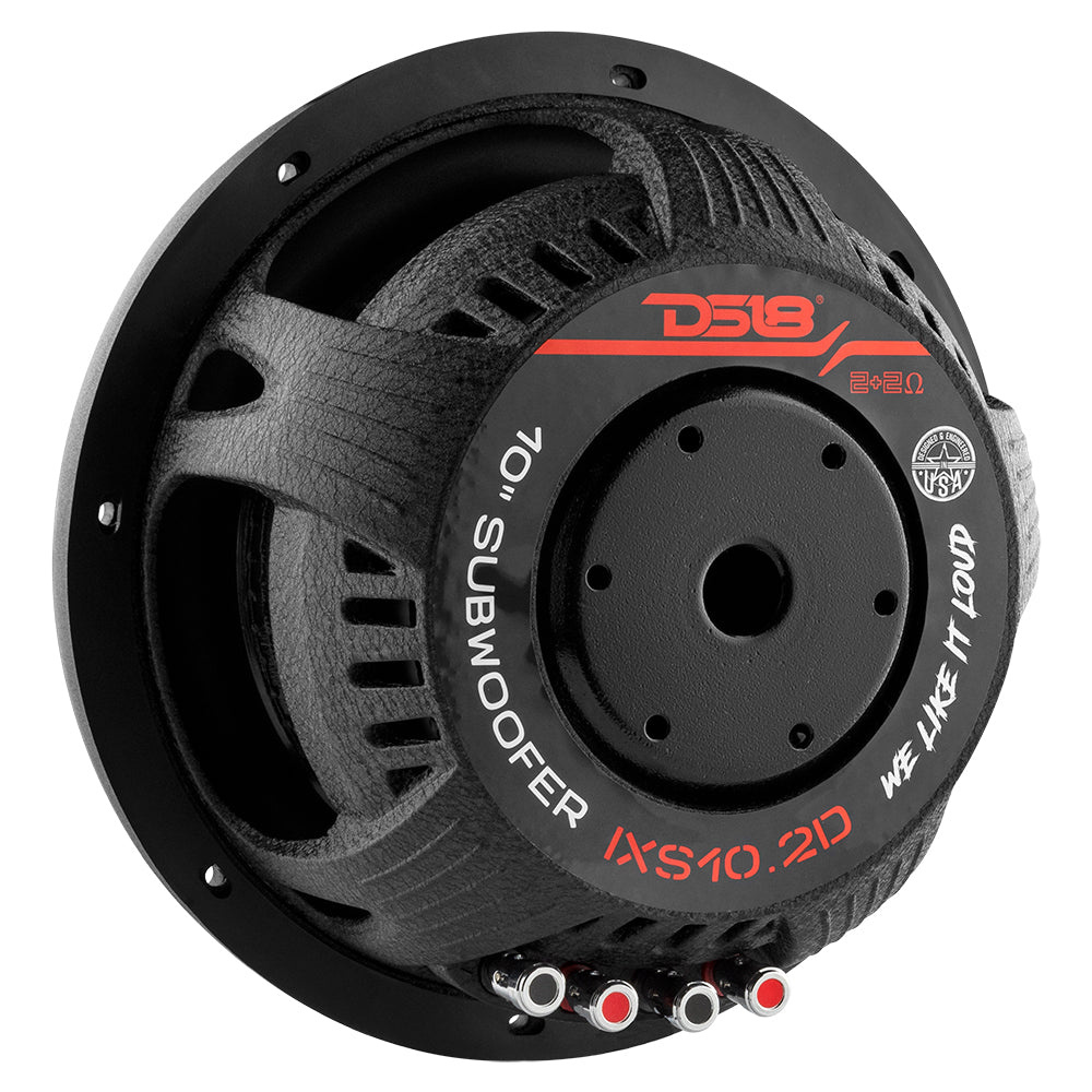 DS18 IXS10.2D, kompakter 10-Zoll-Tieftöner