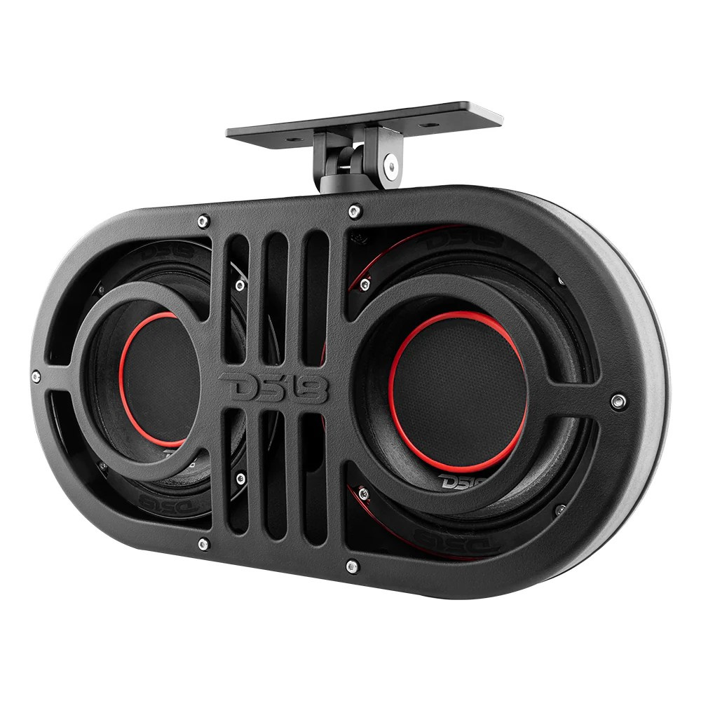 DS18 JVOCE, wetterfeste 2x6,5-Zoll-Soundbar mit LED