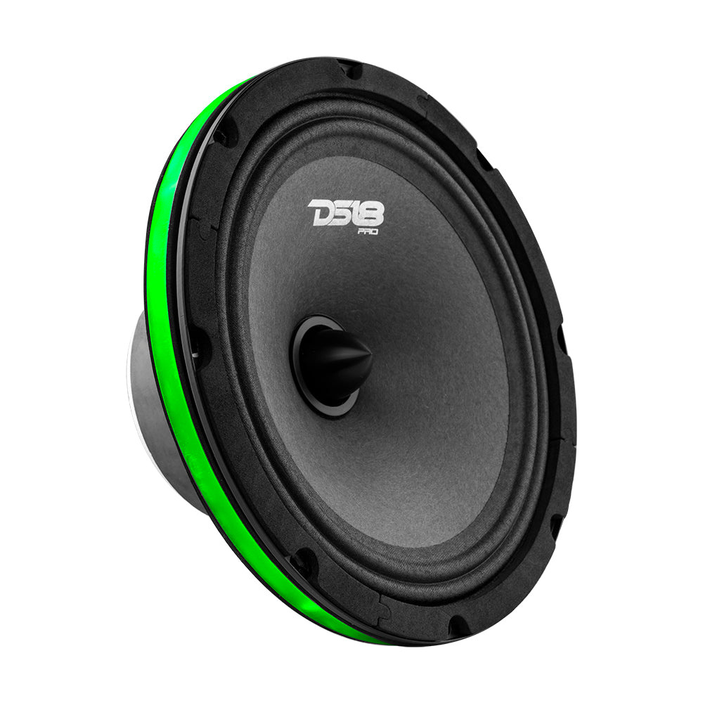 DS18 LRING8, 8-Zoll-RGB-LED-Ring für Lautsprecher/Bässe