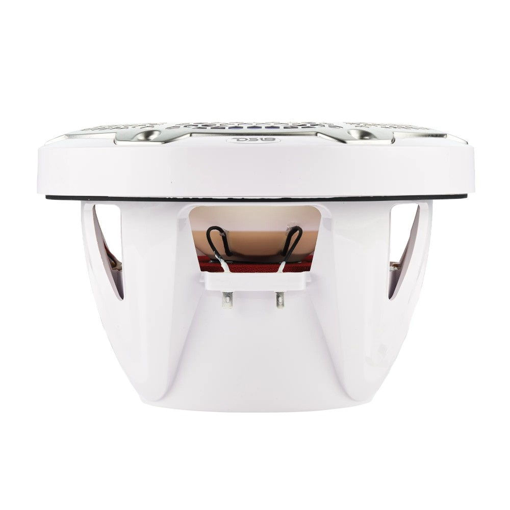 DS18 NXL-10SUB/WH, weiße 10-Zoll-Marine-Subwoofer mit LED, Paar