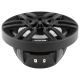 DS18 NXL-6, schwarze 6,5-Zoll-Marine-Lautsprecher mit LED, Paar DS18 NXL-6, schwarze 6,5-Zoll-Marine-Lautsprecher mit LED, Paar