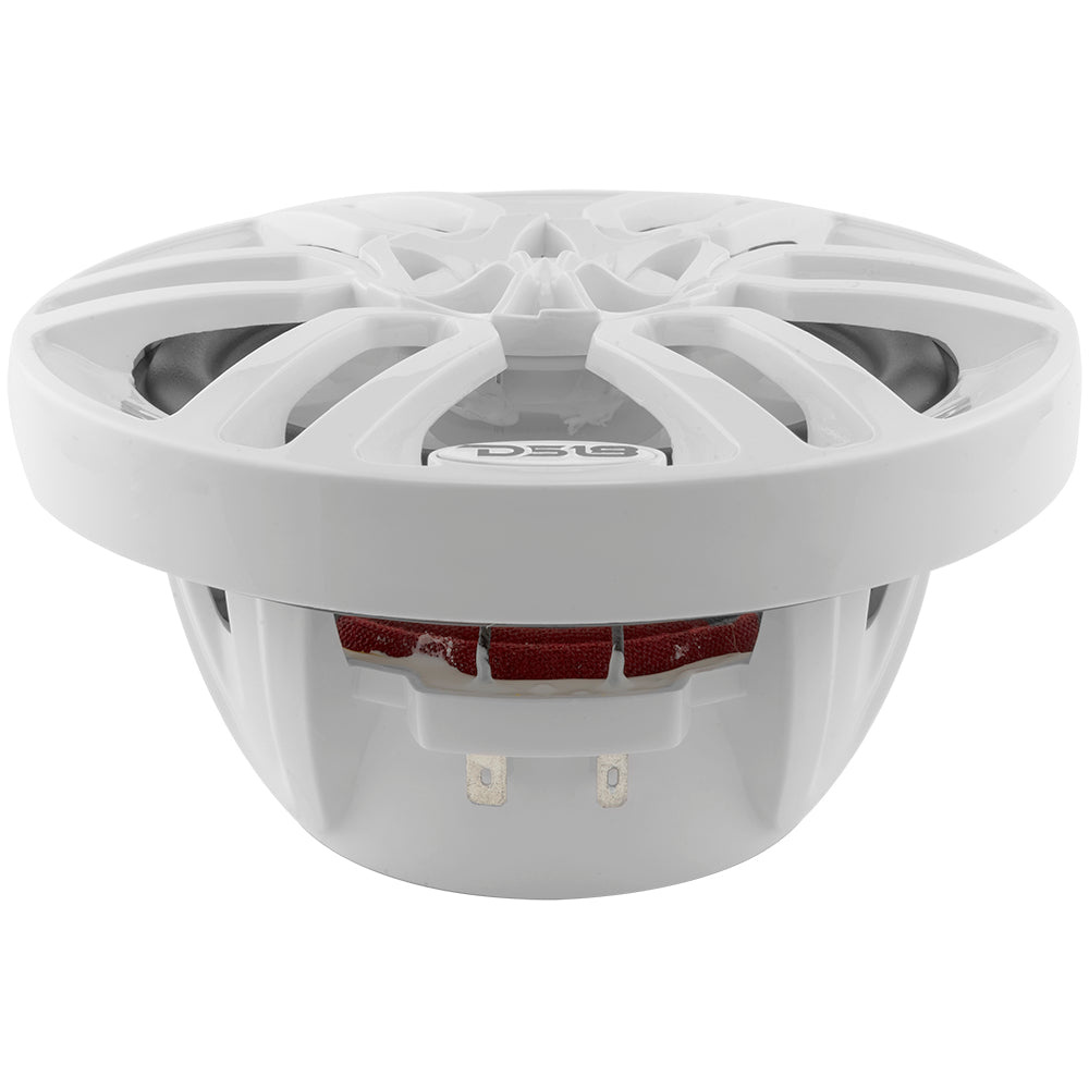 DS18 NXL-6, weiße 6,5-Zoll-Marine-Lautsprecher mit LED, Paar