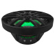 DS18 NXL-8/BK, schwarze 8-Zoll-Marine-Lautsprecher mit LED, Paar DS18 NXL-8/BK, schwarze 8-Zoll-Marine-Lautsprecher mit LED, Paar