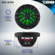 DS18 NXL-8/BK, schwarze 8-Zoll-Marine-Lautsprecher mit LED, Paar DS18 NXL-8/BK, schwarze 8-Zoll-Marine-Lautsprecher mit LED, Paar