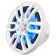 DS18 NXL-8, weiße 8-Zoll-Marine-Lautsprecher mit LED, Paar DS18 NXL-8, weiße 8-Zoll-Marine-Lautsprecher mit LED, Paar
