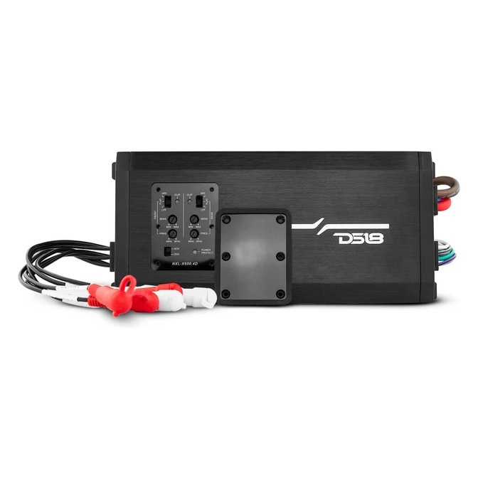 DS18 NXL-X600.4D, kompakter 4-Kanal-Marine-Endstufe