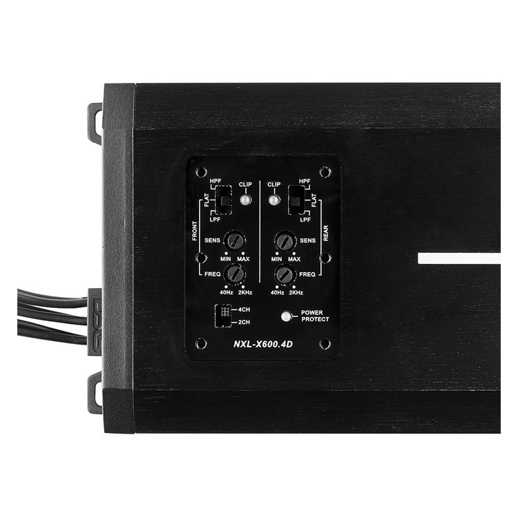 DS18 NXL-X600.4D, kompakter 4-Kanal-Marine-Endstufe