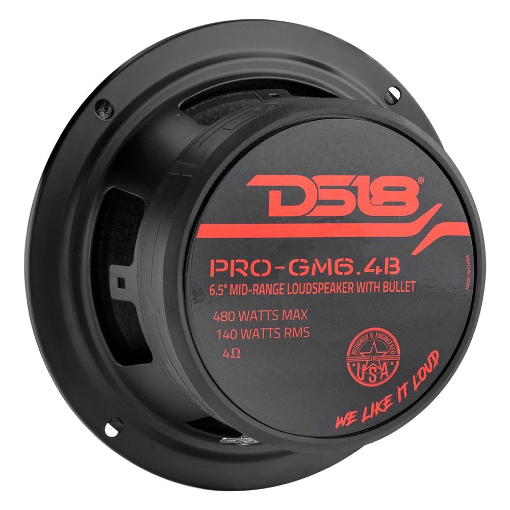 DS18 PRO-GM6.4B, 6,5-Zoll-Midbass, Stück