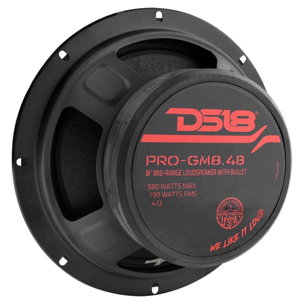 DS18 PRO-GM8.4B, 8-Zoll-Midbass/Mittelton, Stück